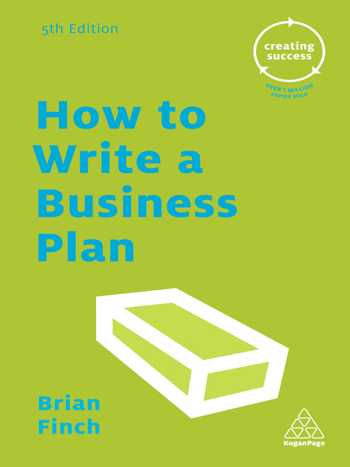 Title details for How to Write a Business Plan by Brian Finch - Available